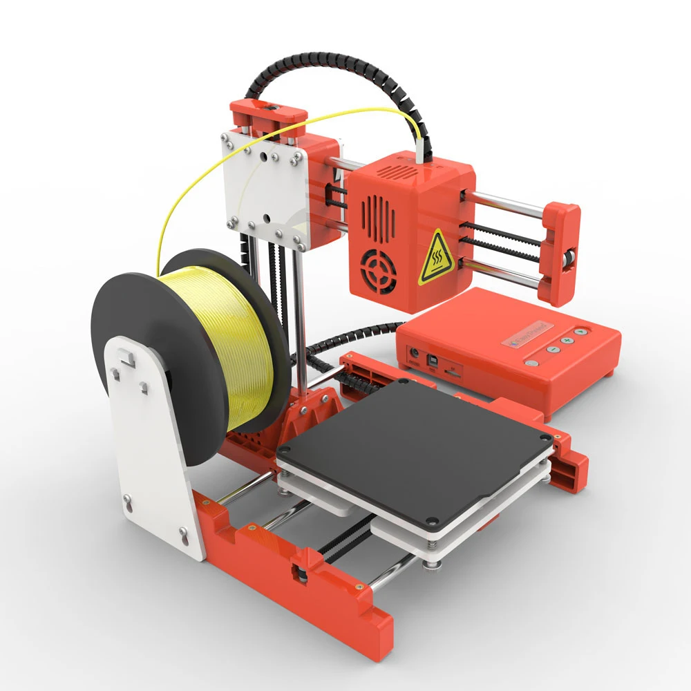 3D мини принтер FDBRO улучшенная Магнитная сборная плата возобновление печати при