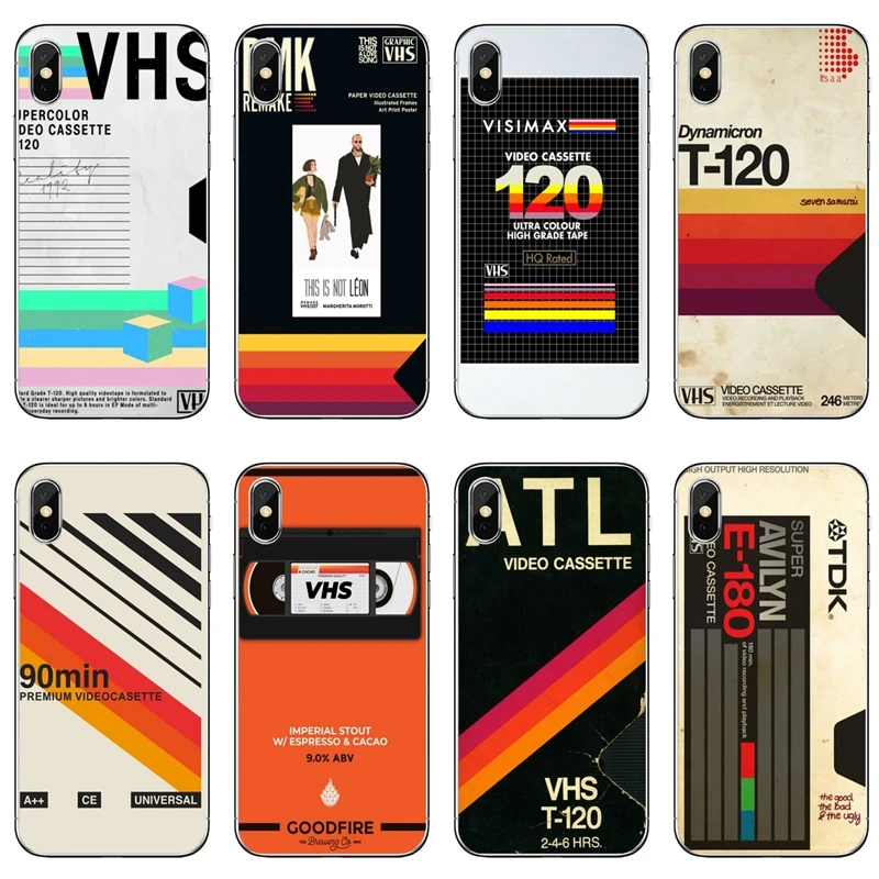 Чехол винтажная кассета Vhs постер для Xiaomi Mi 9 CC9E 8 SE Pro A2 Lite 6X 5 4 A3 A1 Note Max Mix 2s 3 Pocophone