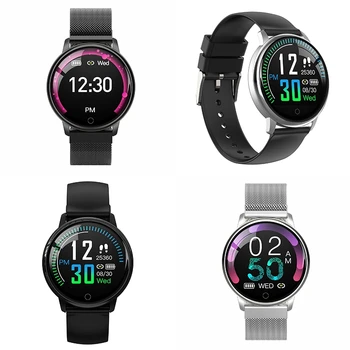 

Smart Watch E38 Men Women Heart Rate Monitor Bracelet Sleep Blood Pressure Fitness Tracker Waterproof Color Sport Round Watch