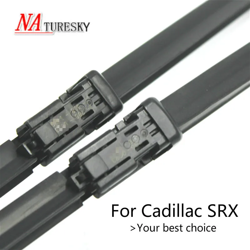 NATURESKY щетки стеклоочистителя для Cadillac SRX Fit Hook/кнопочные ручки модель год от 2004 до