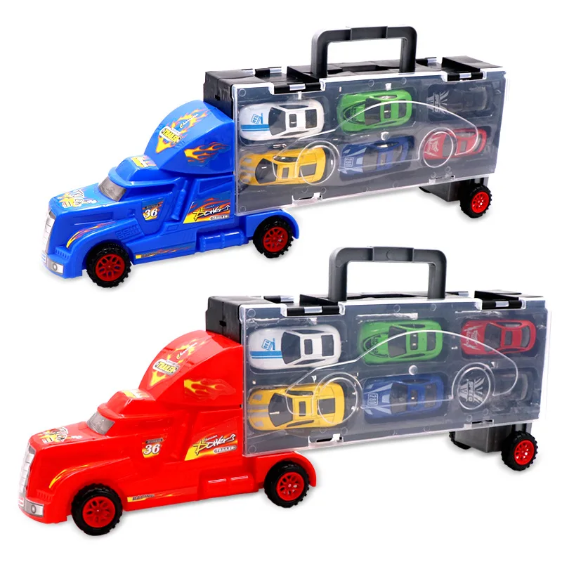 

Micro Hand Alloy Container 12 of Mini Alloy Car Model Set Hand Gift Set CHILDREN'S Toy