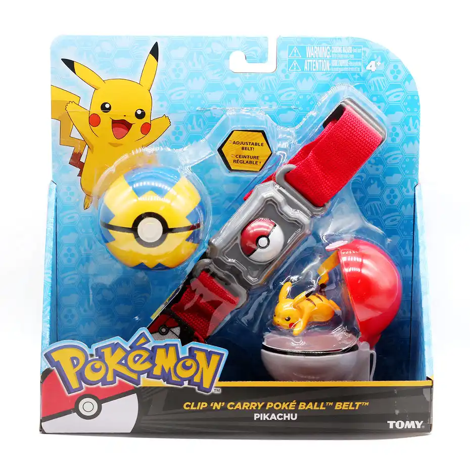 pokemon ball belt set