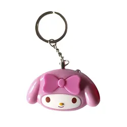 Bonito mini auto defesa chaveiro alarme super alto alarme de segurança pessoal anti ataque alarme de emergência keyring para crianças femininas