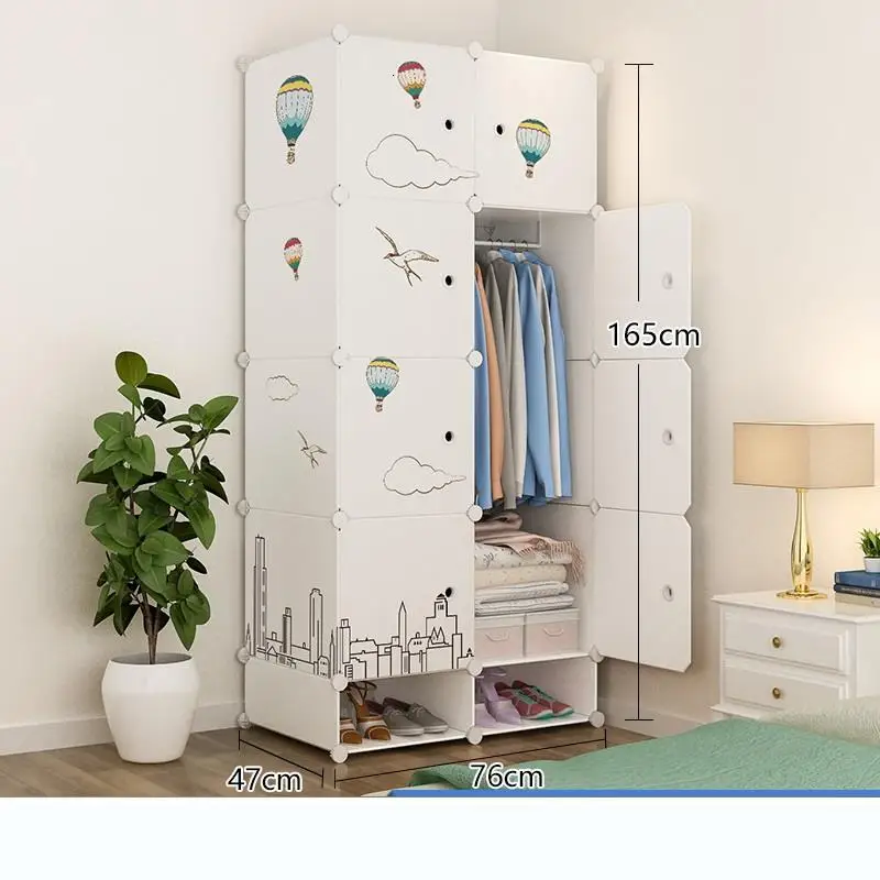 Number 4 Armario Moveis Per La Casa Armadio комод для мобильного Garderobe Szafa мебель для спальни Mueble Guarda Roupa шкаф гардероб - Цвет: Number 4