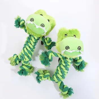 

Pet Dog Toy Plush Knot Crocodile Modeling Plush Bite Molar Pedigree Pet Supplies