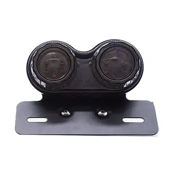 

Motorcycle Brake Taillights Night Riding Lights LED Rear Lights with Turn Signals Retro Multifunctional Taillights