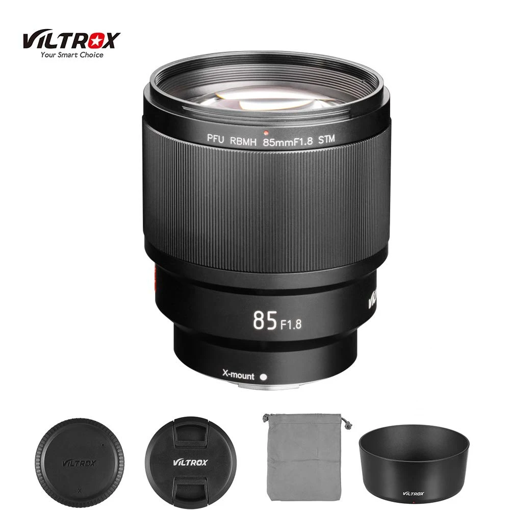 Объектив VILTROX PFU RBMH 85 мм F1.8 STM X Mount объектив с автофокусом Prime для камер Fujifilm