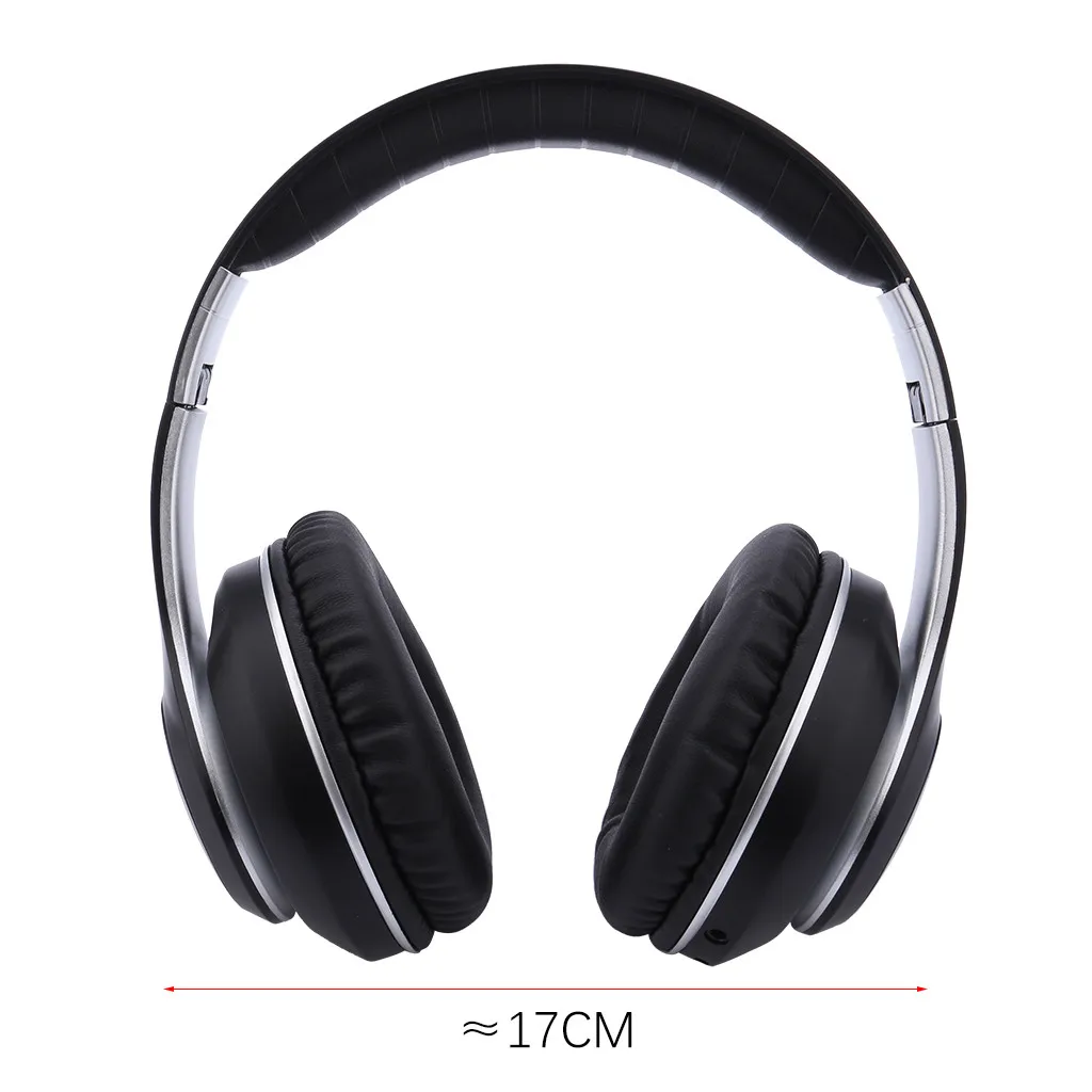 Bluetooth наушники беспроводные с микрофоном VJ033 складной светодиодный беспроводной наушники BT Музыка Спортивная вилка Мультфильм беспроводная гарнитура# g4