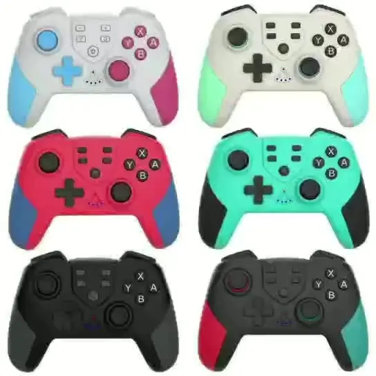 T23 Pro Joystick For Switch Gamepad With Gyroscope Vibration NFC Wake-up Function Nintendo Wireless Game Controller | Электроника