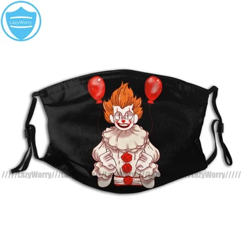 

It Pennywise Mouth Face Mask Penny Wise Facial Mask Kawai Funny with 2 Filters for Adult