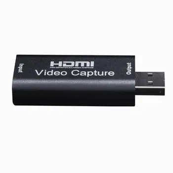 

Rullz Mini Video Capture Card USB 2.0 HDMI Video Grabber-Record Box for PS4 Game DVD Camera Video Card Capture 5.16