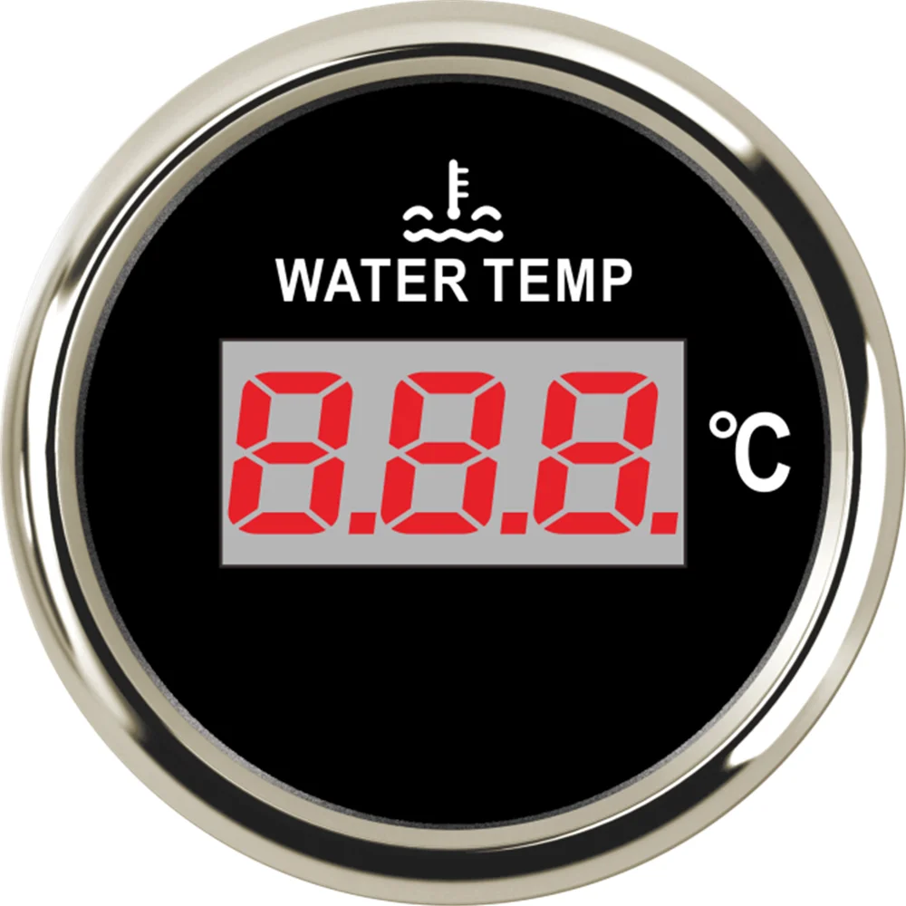 1pc 100 Brand New 52mm Digital Water Temp Gauges Water Temperature