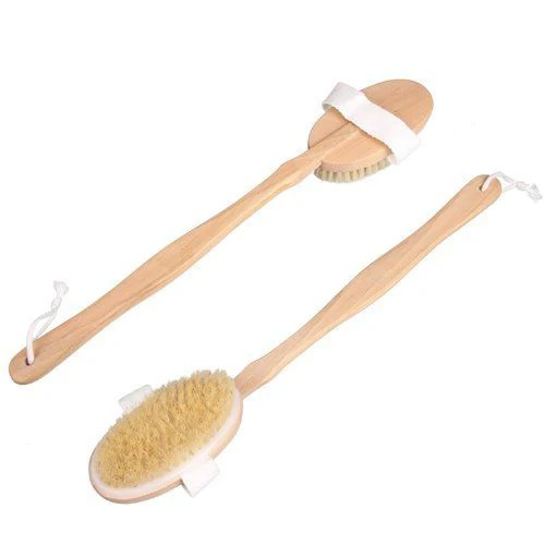 Квалифицированная деревянная ручка для тела, для ванны, для душа, щетина кабана, мягкая щетка для ванны, скруббер, инструмент для очистки
