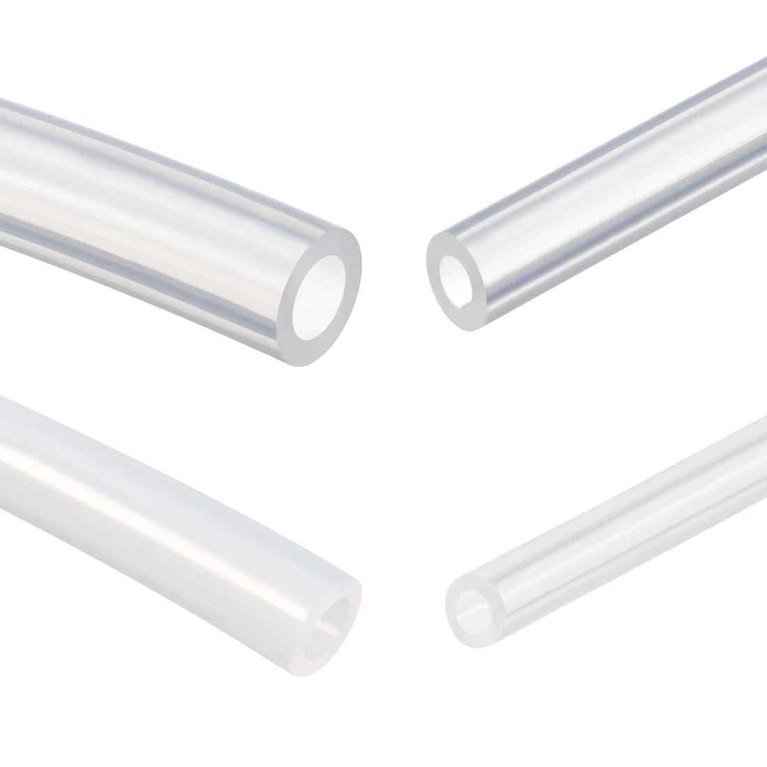 

uxcell 1Pcs Silicone Tubing Flexible Silicon Rubber Tube Air Hose Pipe for Pump and Transfer Applications Nonreactive