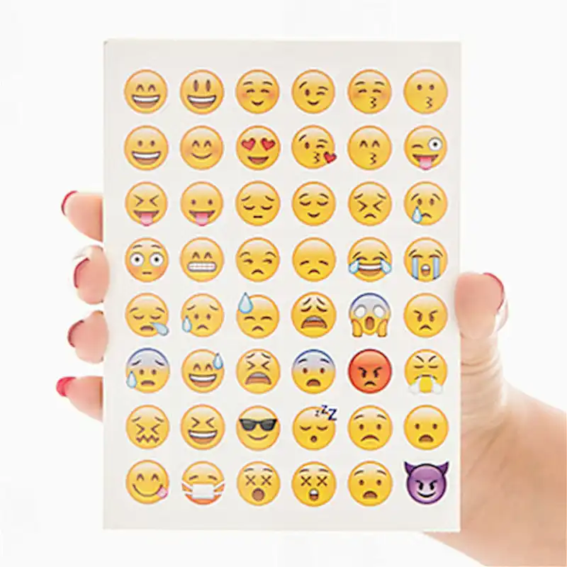 1 pçs crianças kawaii móvel expressão adesivo festa favores para menino menina crianças festa de aniversário suprimentos favores tratar saco enchimento