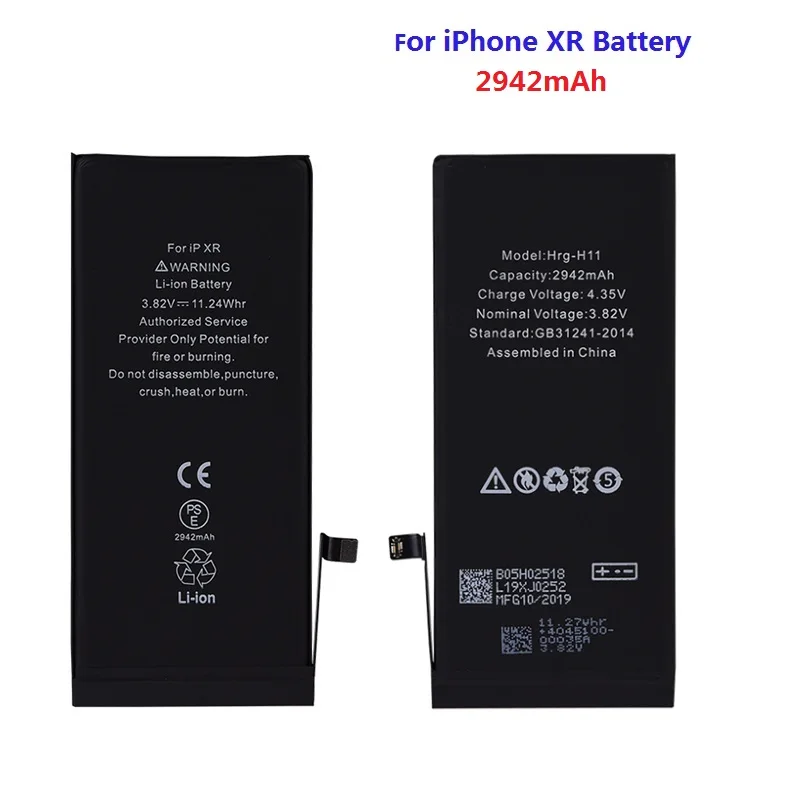 Литиевая оригинальная емкость батареи для iPhone X сменная батарея для iPhone XS Max XR Batarya для iPhone 7 8 Plus батареи
