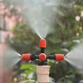

1pcs 5 Nozzles 360° Rotating Automatic Circle Garden Pipe Hose Water Sprinkler Garden Sprinklers Watering Grass Lawn Tool