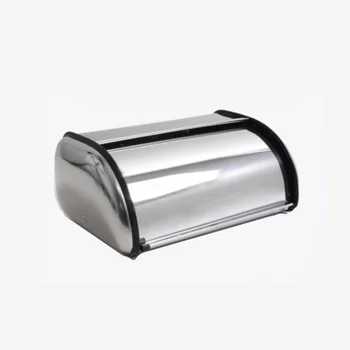 

1pc Bread Storage Case Container Kitchen Bread Box Kitchen Gadget for Bakery (Small Size 34X23X14.5CM with Window with Handle Si
