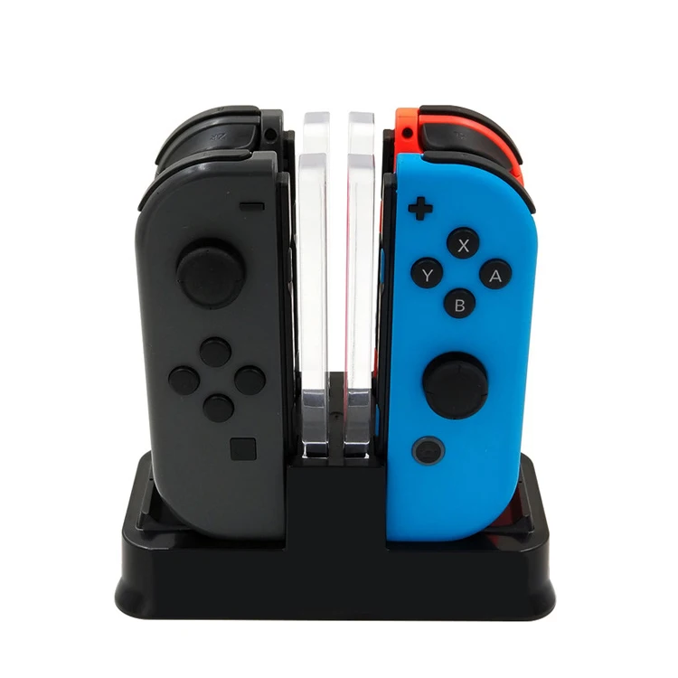 4 в 1 зарядная док-станция для kingd Switch NS Joy-con контроллер светодиодный зарядное устройство для nintendo Switch Pro геймпад зарядная подставка