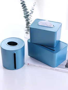 

Elegant Stylish Paper Holder Home Hotel Plastic Tissue Box Container Towel Napkin Tissue Holder Storage Box Accessories