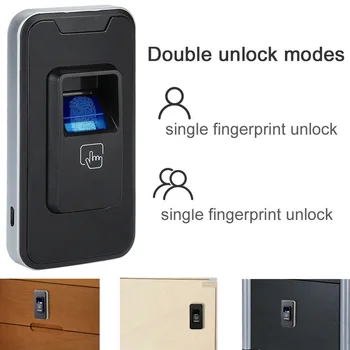 

Fingerprint Smart Anti-theft Home Cabinet Lock Shoe Office Sauna Intelligent Learning Door Keyless Drawer Security Tool