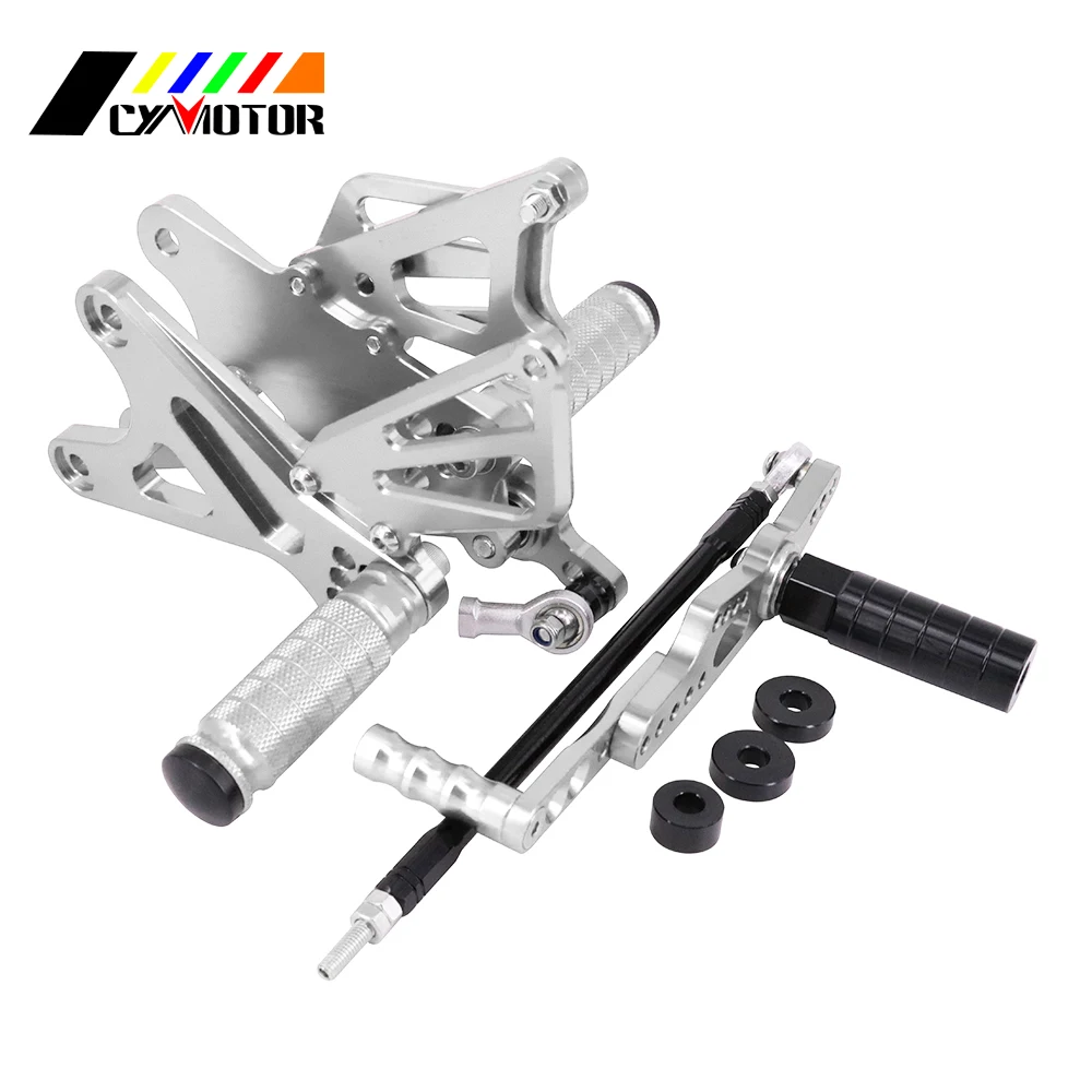 Мотоцикл с ЧПУ Регулируемые подножки для YAMAHA YZFR6 YZF-R6 YZF R6 2003 2004 2005 03 04 05