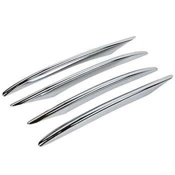 

4Pcs ABS Chrome Front Fog Lamp Cover Trim for Mercedes Benz E Class W213 E200 E300 2016 2017 2018 2019 E43 Car Accessories