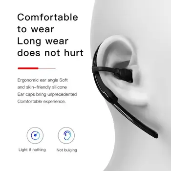 

HG-1 Wireless Bluetooth Headset IP67 Waterproof Earphone Car Driver Earhook