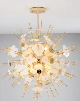 

Europe living room chandelier creative personality strange branch bedroom chandelier postmodern light luxury Art Chandelier