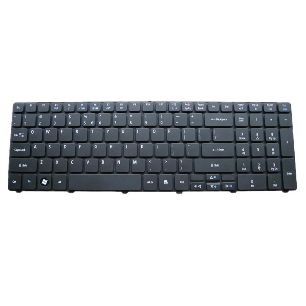 

Laptop Keyboard For ACER For Aspire 5940G 5942G Black US United States Edition