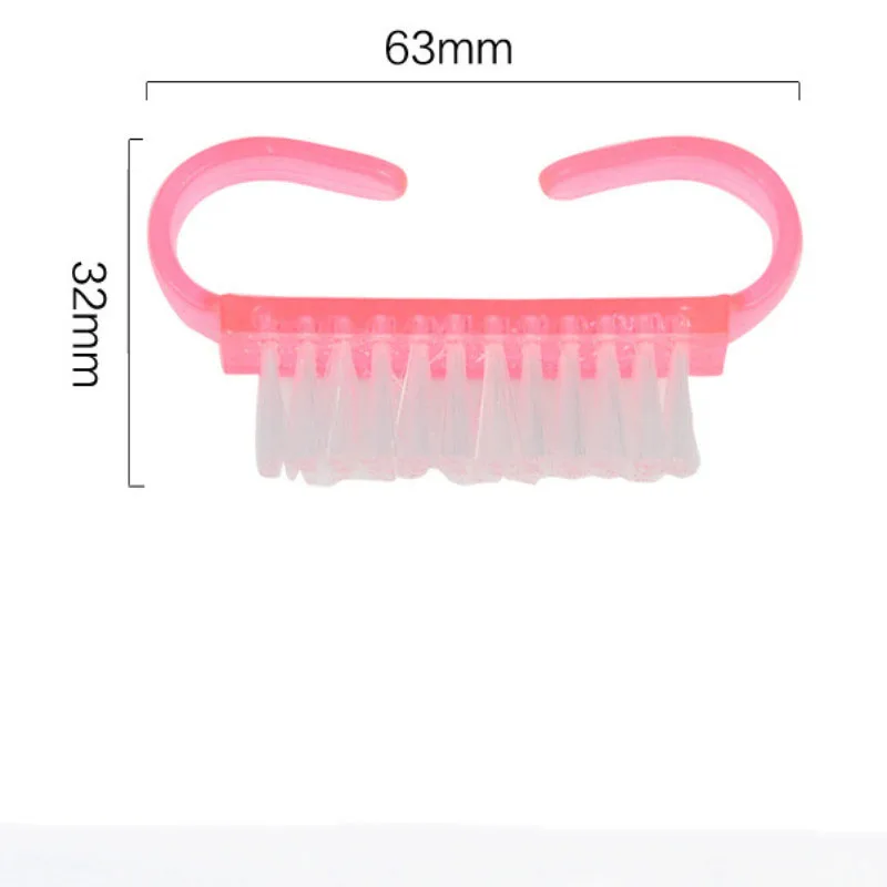 7 шт. набор кистей для макияжа Профессиональные Тени для век ресницы кисть для губ косметический инструмент Pincel Maquiagem Brochas Maquillaje - Handle Color: NailBrush