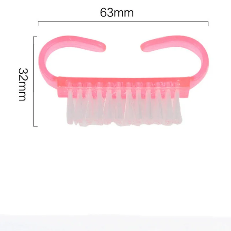 NailBrush 7 шт. набор кистей для макияжа Профессиональные Тени для век ресницы кисть для губ косметический инструмент Pincel Maquiagem Brochas Maquillaje - Handle Color: NailBrush