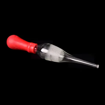 

1pcs 30ml Scale White Glass Pipettes Laboratory Rubber Head Transfer Dropper Glassware