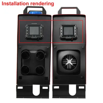 

Parking Diesel Heater Controller Set Parts Car Auto LCD Display Black 12V
