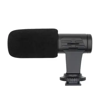 

Portable 3.5mm Plug Camera Microphone Condenser Recording Microphone For Canon DSLR Audio Sony Nikon Studio MIC H1J6