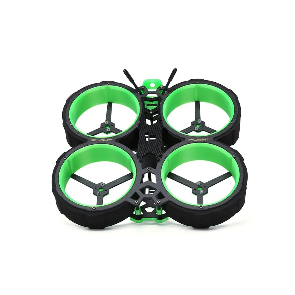 IFlight Green Hornet V2 145 мм 3 дюйма FPV CineWhoop рамка с 2 5 рукояткой совместимый мотором XING 1408