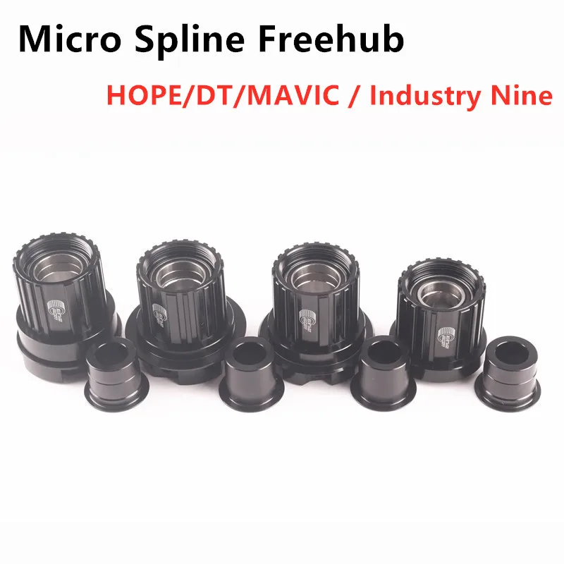 HOPE/DT/MAVIC/industrial Nine Micro Spline Freehub для 12 скоростей MTB велосипеда ступицы 180/240/350