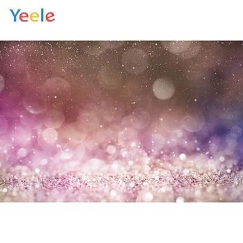 

Christmas Backdrop Purple Light Bokeh Polka Dots Glitter Baby Portrait Photography Background For Photo Studio Vinyl Photophone