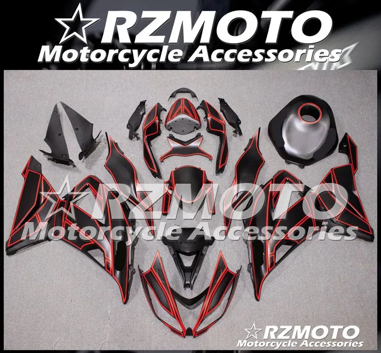 Мотоциклетный обтекатель abs подходит для Kawasaki ZX6R 636 2013- корпусные детали прессформы Магазин № 0486 - Color: All sorts of color
