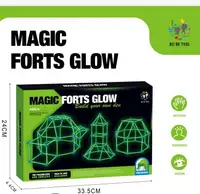 Kids Construction Fort Blocks Building Castles Tunnels Tents Kit DIY 3D Play House Building Toys For Boys Girls Christmas Gift 1