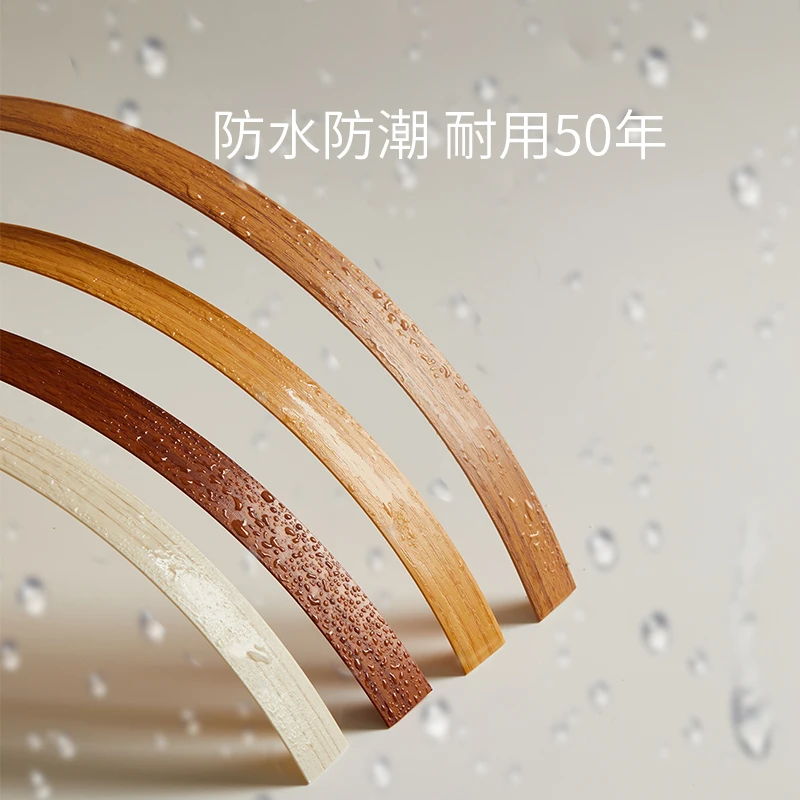 PVC Edge Banding 20mm 22mm 10m Preglued For Wood Kitchen Wardrobe Furniture Table Desk Board