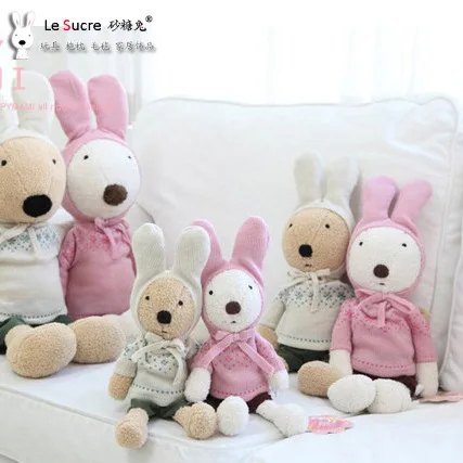 

Genuine Le Sucre Prince Rabbit Doll Children Plush Toys Birthday Gift for a Girlfriend