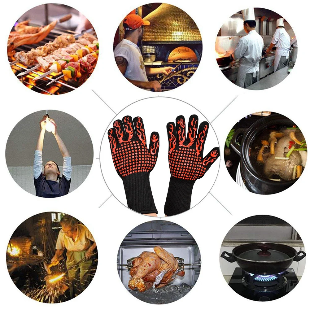 Handschoenen термостойкие перчатки для барбекю, противоскользящие ...