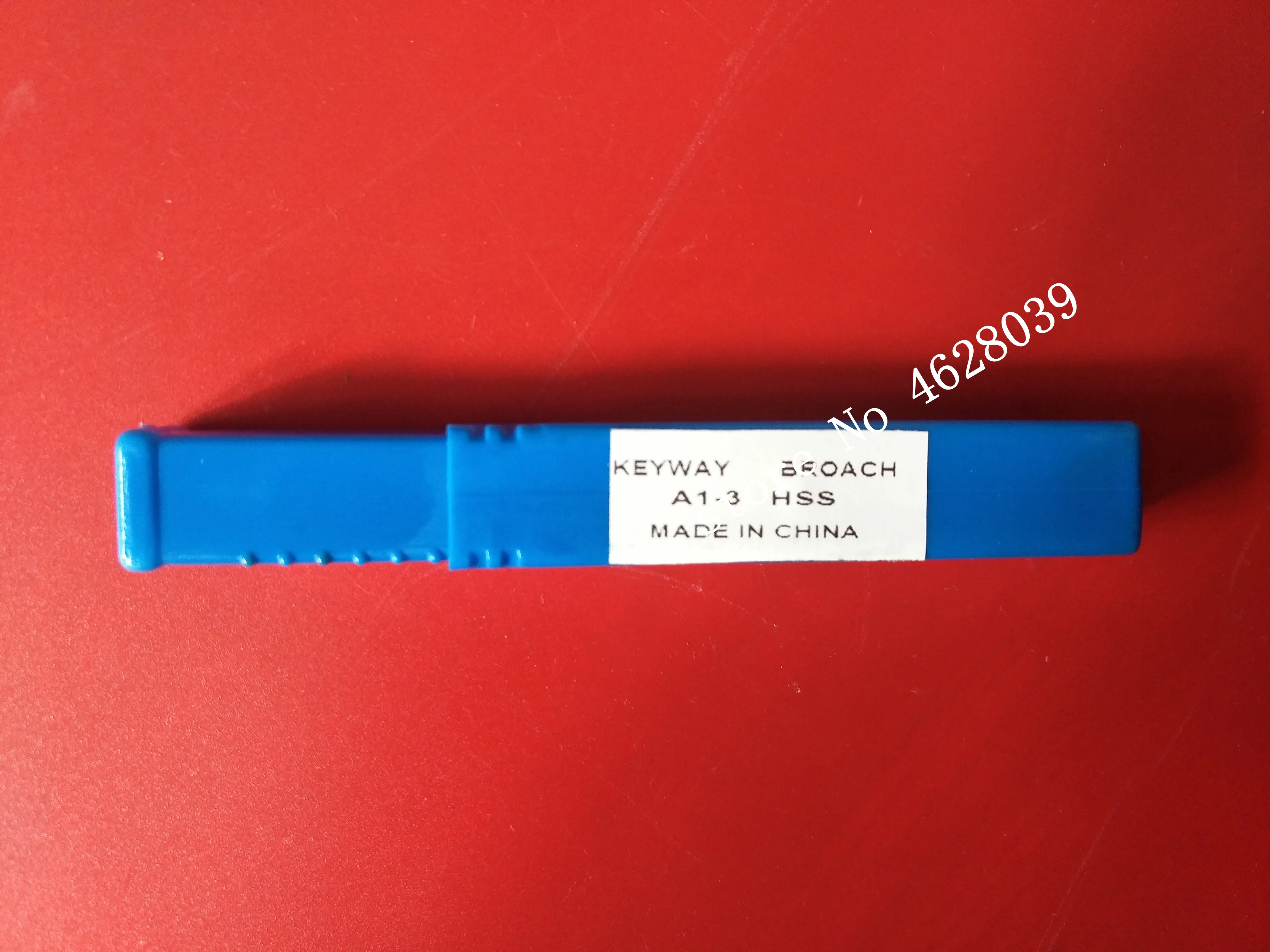 HSS Keyway Broach With Shim High Speed Steel Broaching Tools 3mm A Push-Type Keyway Broach Metric Sized Cutting Machine Tool