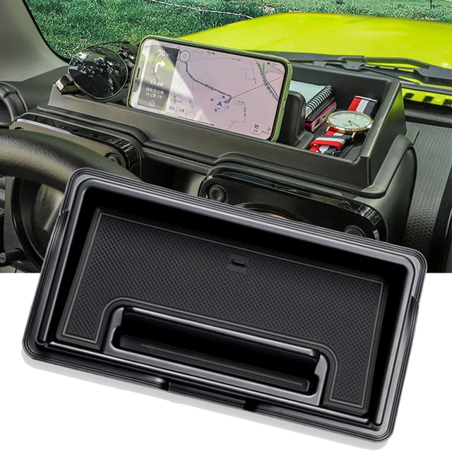 Stowing Tidying For Suzuki JImny JB64 JB74 Door Inner Armrest Storage Box  Containers Tray Car Organizer Interior Accessories