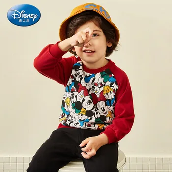 

Disney Baby's Children's Wear Children's and Boys' Knitted Turtleneck Dress Suit 2019 Autumn New Two-Piece Western Style