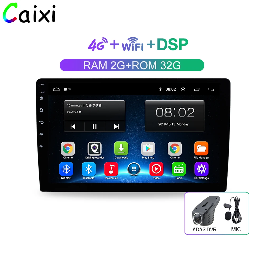 Ceny 9 10 cal 32G R0M 2 din samochód Android 8.1 radio odtwarzacz multimedialny dla Nissan Toyota i Kia Volkswagen Suzuk hyundai Renault Honda