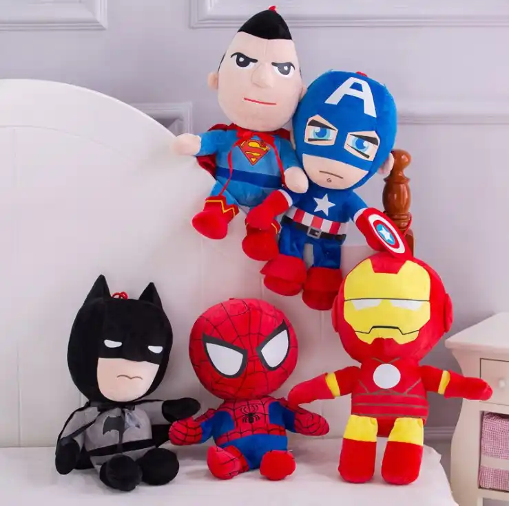 marvel superhero plush dolls