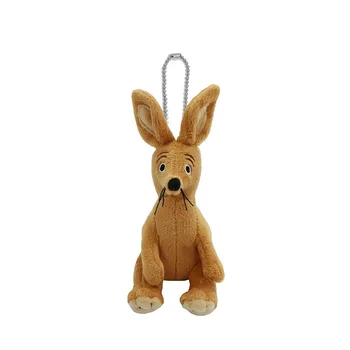 

Genuine authorization high quality Moomin 12 cm Sitting cute neave Keychain plush doll cute cartoon Birthday Christmas gift