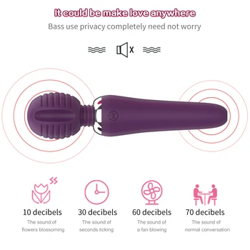 Wireless Dildos AV Vibrator Magic Wand for Women Clitoris Stimulator USB Rechargeable Massager Goods Sex Toys for Adults 18 6